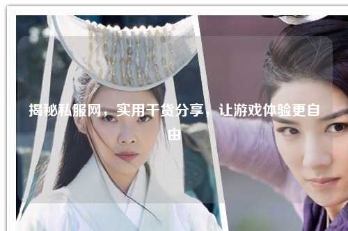 揭秘私服網(wǎng)，實(shí)用干貨分享，讓游戲體驗(yàn)更自由