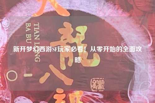 新開夢(mèng)幻西游SF玩家必看！從零開始的全面攻略