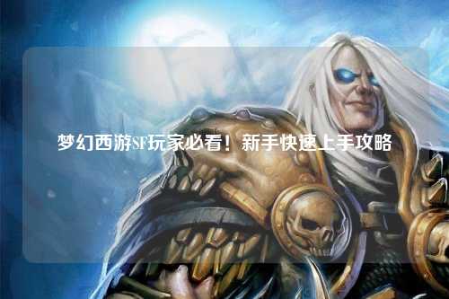 夢(mèng)幻西游SF玩家必看！新手快速上手攻略