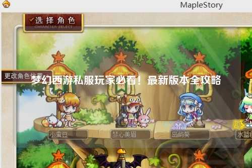 夢(mèng)幻西游私服玩家必看！最新版本全攻略