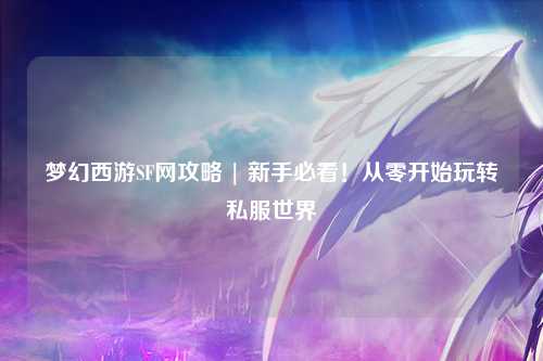 夢(mèng)幻西游SF網(wǎng)攻略 | 新手必看！從零開(kāi)始玩轉(zhuǎn)私服世界